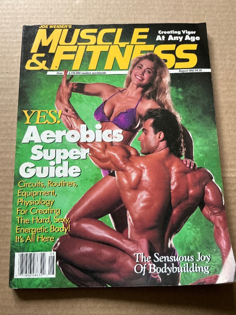 Joe Weilder’s Muscle & Fitness Magazine August 1992